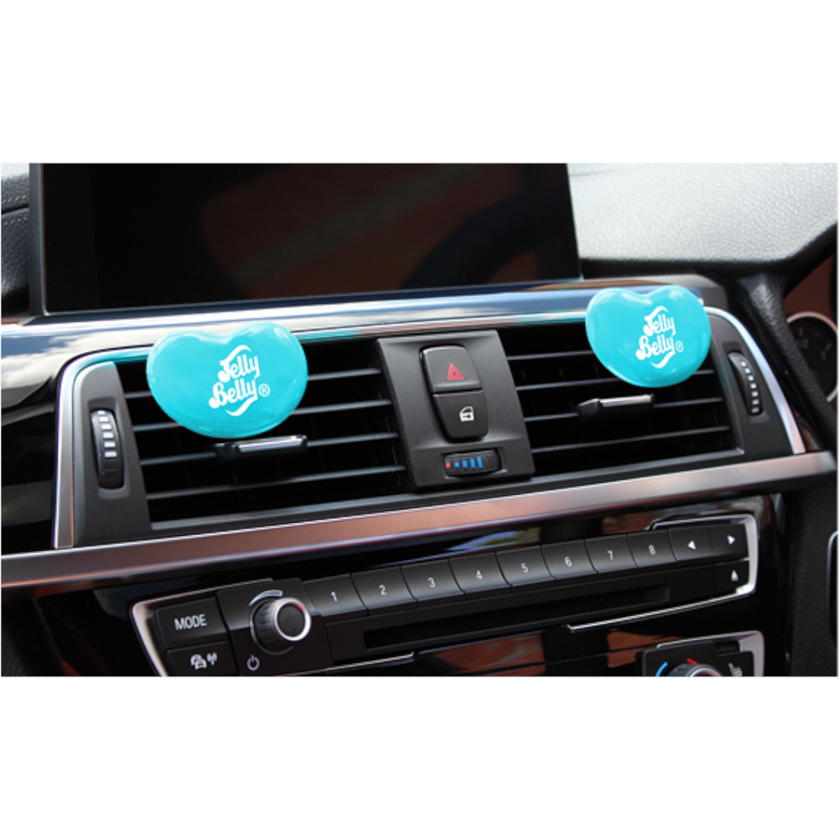 Foto 7 pulgar | Aromatizante par Auto Jelly Belly Berry Blue 12 Piezas Mora Azul