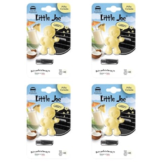 Foto 1 | Aromatizante de Aire Para Auto Little Joe Aroma Piña Colada 4 piezas