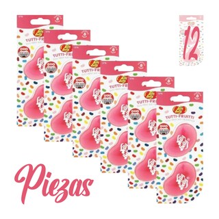 Foto 1 | Aromatizante Auto Jelly Belly Tutti-fruitti 12 Piezas Frutal