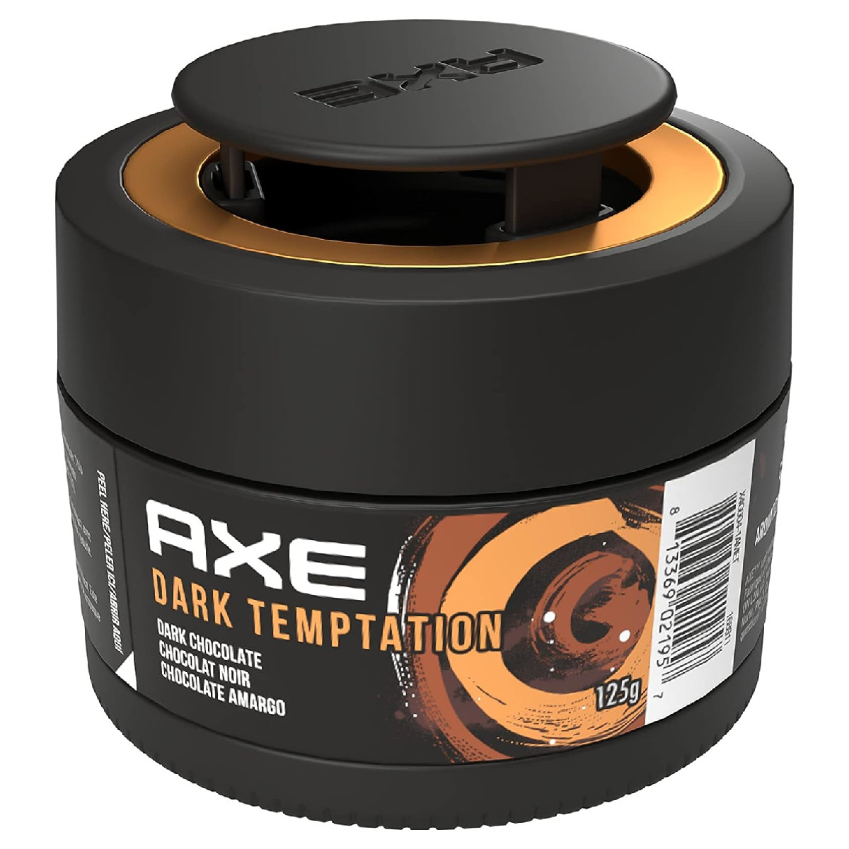 Foto 3 pulgar | 4 Pack Aromatizante Auto Axe Gel Dark Temptation Chocolate