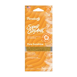 Foto 2 | Aromatizante Superintenso para Auto Paradise Air Aroma Pure Sunshine Super Organic 4 piezas
