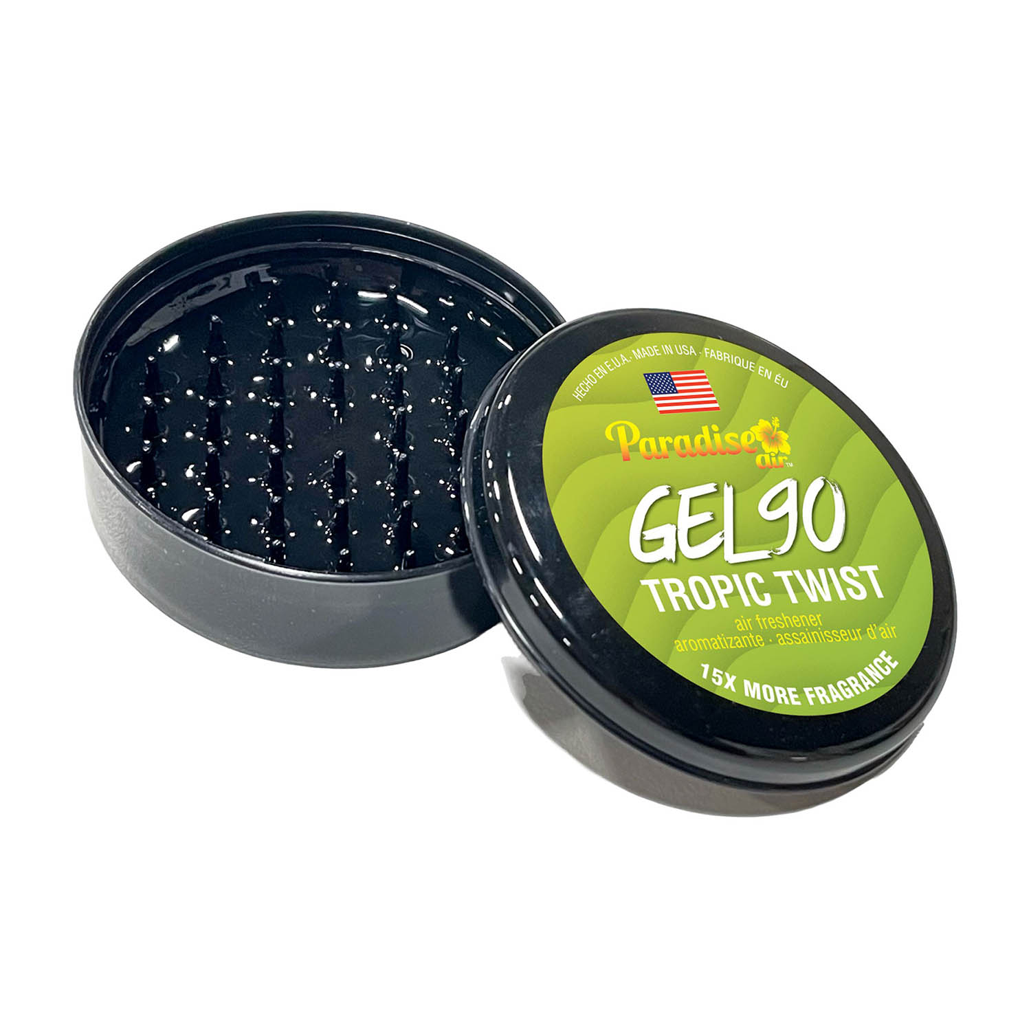 Foto 3 pulgar | Aromatizante Paradise Air Slim Gel 90 para Auto Aroma a Twist 4 Piezas