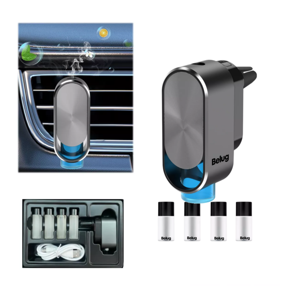 Foto 4 pulgar | Difusor De Aroma Smart Car Para Automóvil, Belug Negro