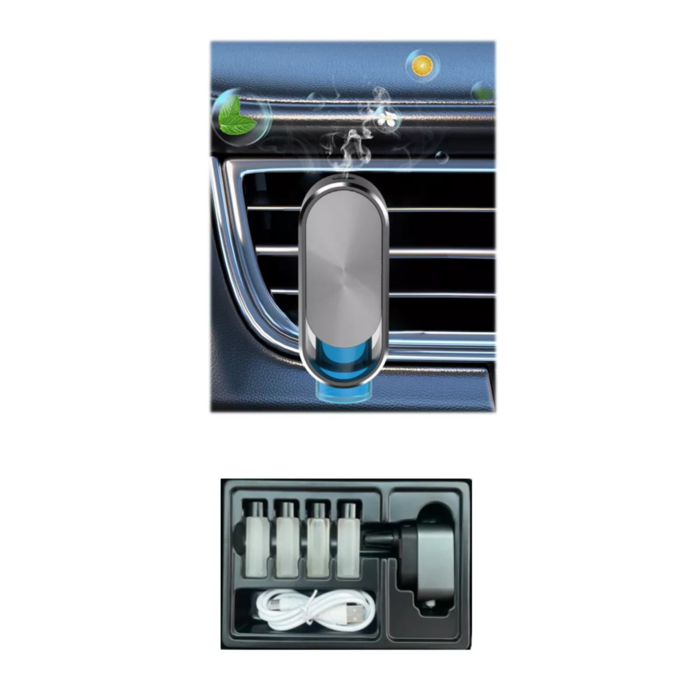 Foto 5 pulgar | Difusor De Aroma Smart Car Para Automóvil, Belug Negro