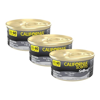 Foto 1 | 3 Pzs Aromatizante Auto Californiascents Ice 60 Días Aroma