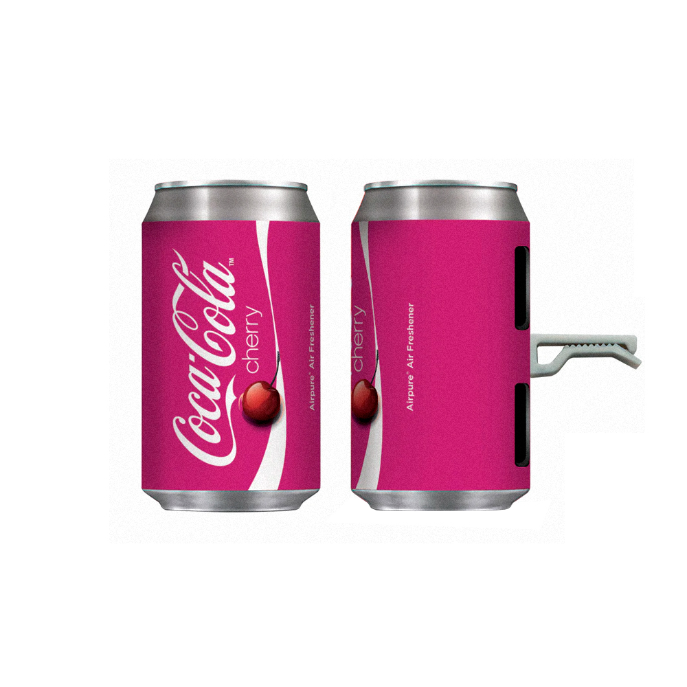 Foto 1 | Airpure, Coca-cola, Cc-3d-v-c-404, Aromatizante Ventila 3d, Aroma Cereza, 13gr.