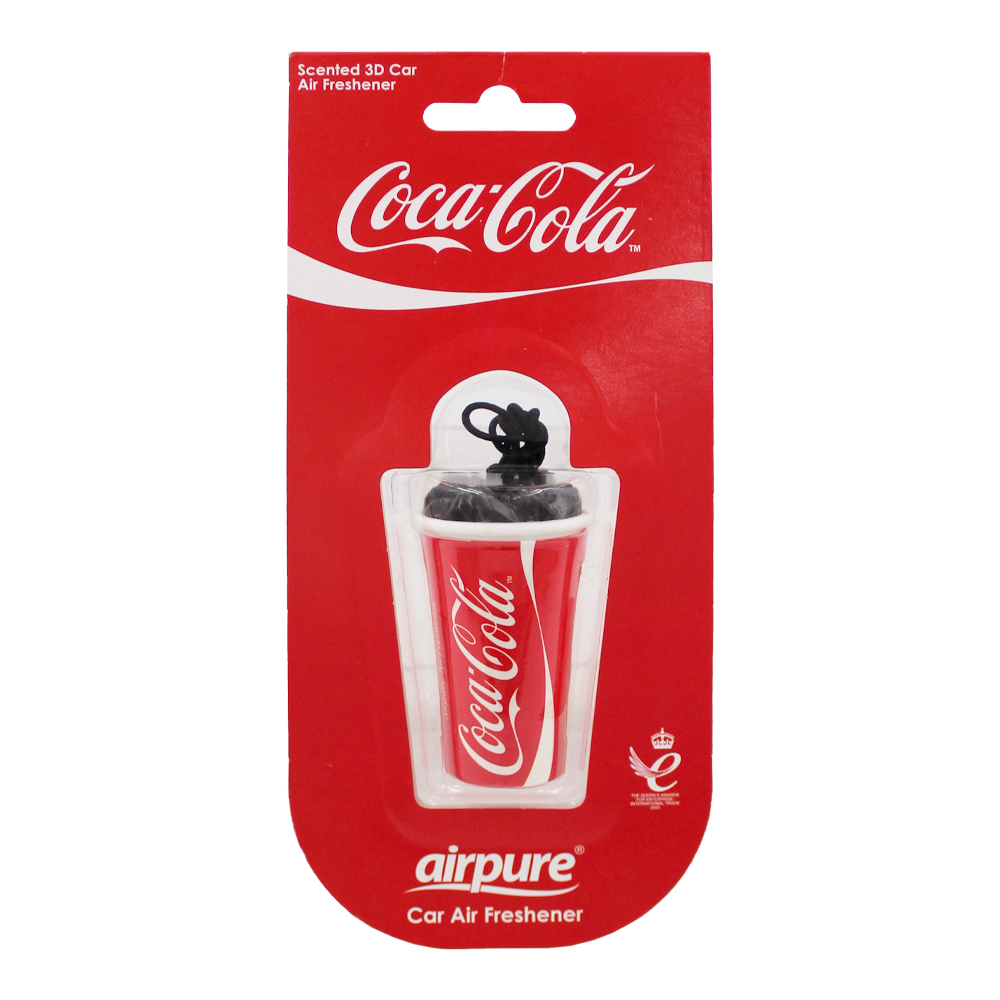 Foto 2 pulgar | Airpure, Coca-cola, Aromatizante Vaso Colgante 3d Aroma Original, Cc-3d-c-861, 5.7gr.