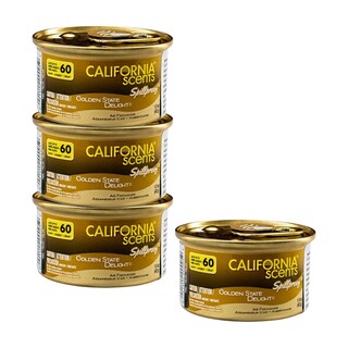 Foto 1 | 4 Aromatizantes Auto California Scents Goldenstate 60 Días Aroma