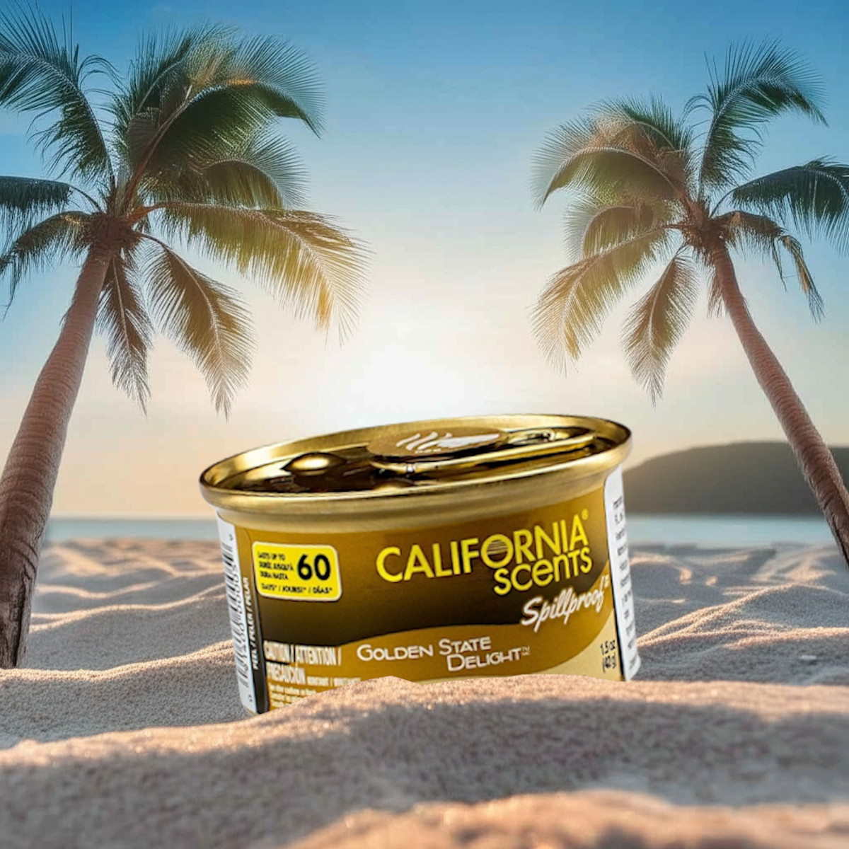 Foto 4 pulgar | Aromatizante Auto California Scents Golden State 60 Días De Aroma