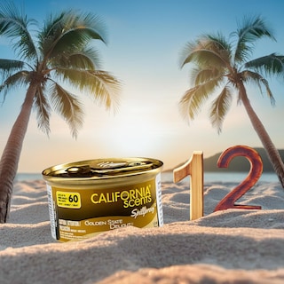 Foto 3 | 12 Aromatizantes Auto California Scents Goldenstate 60 Días Aroma