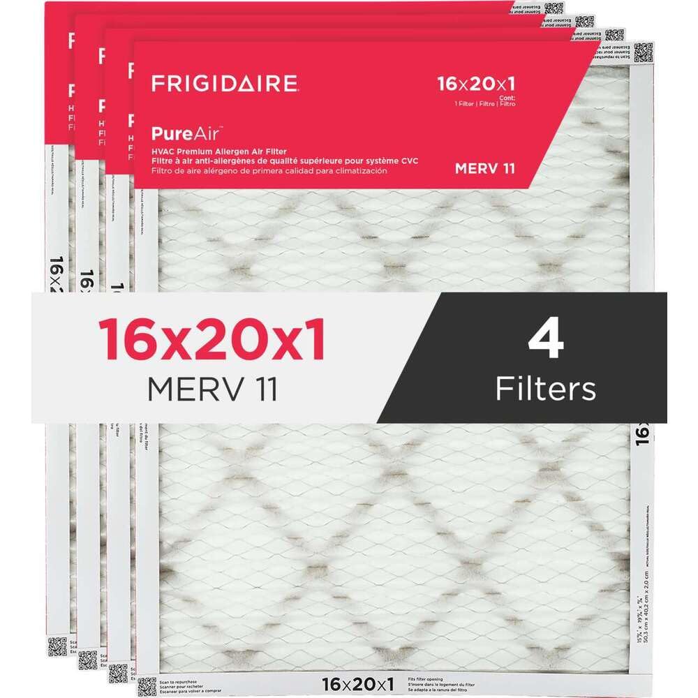 Foto 2 pulgar | Filtro De Aire Frigidaire Pureair  Merv 11 16x20x1 - Paquete De 4 - Venta Internacional.