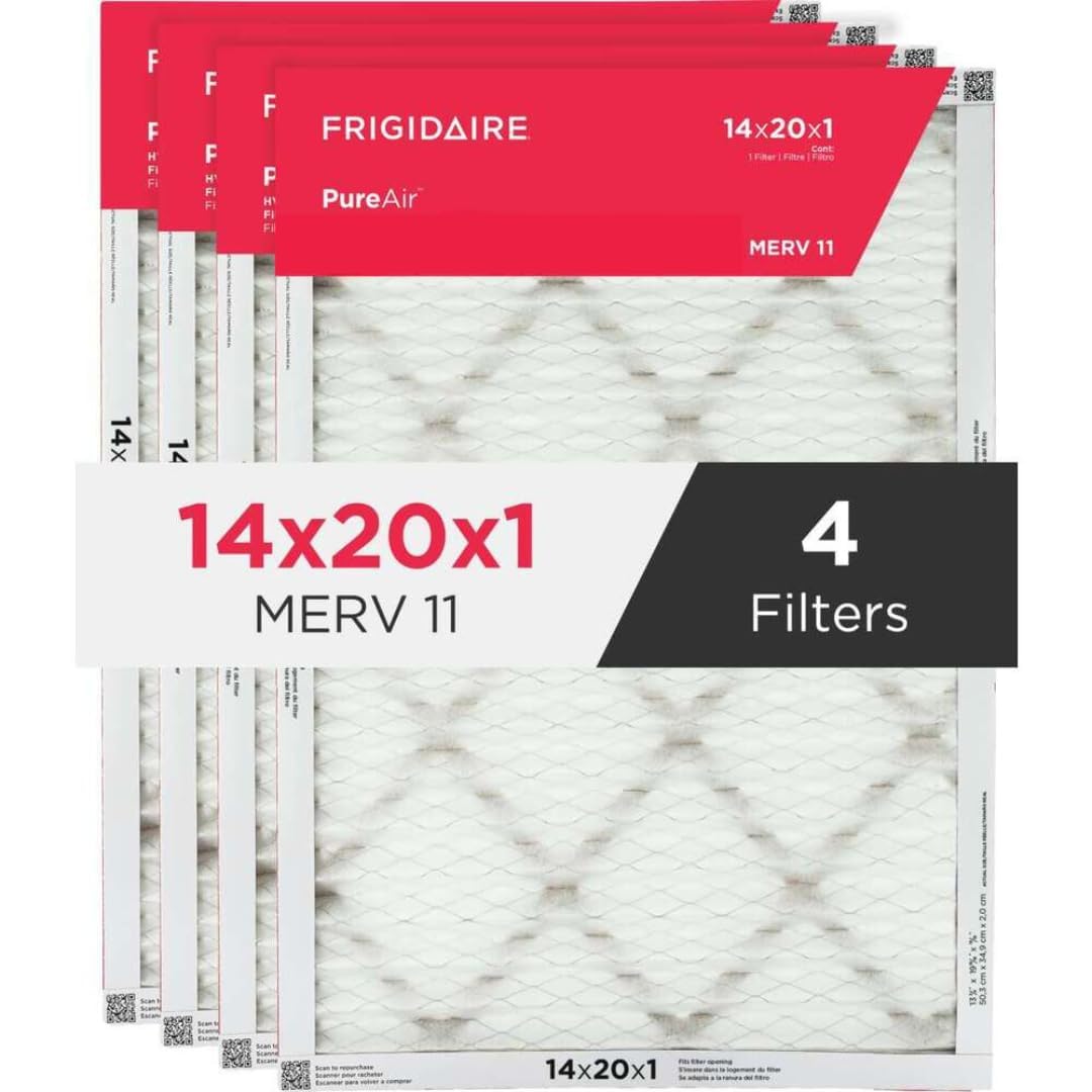 Foto 2 pulgar | Filtro De Aire Hvac Frigidaire Pureair  Merv 11 14x20x1 - Paquete De 4 - Venta Internacional.