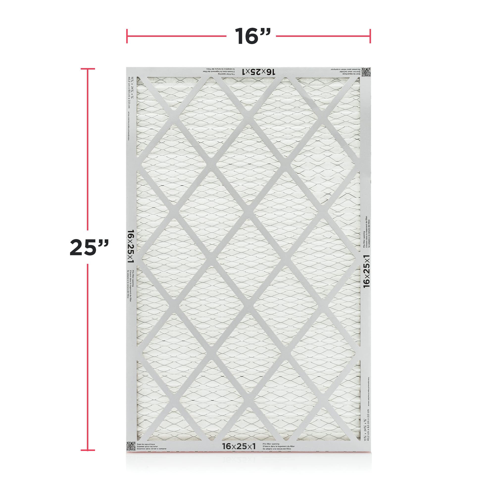 Foto 3 pulgar | Aire Acondicionado Hvac Ac Filtros De Horno Frigidaire 16x25x1 - Venta Internacional.