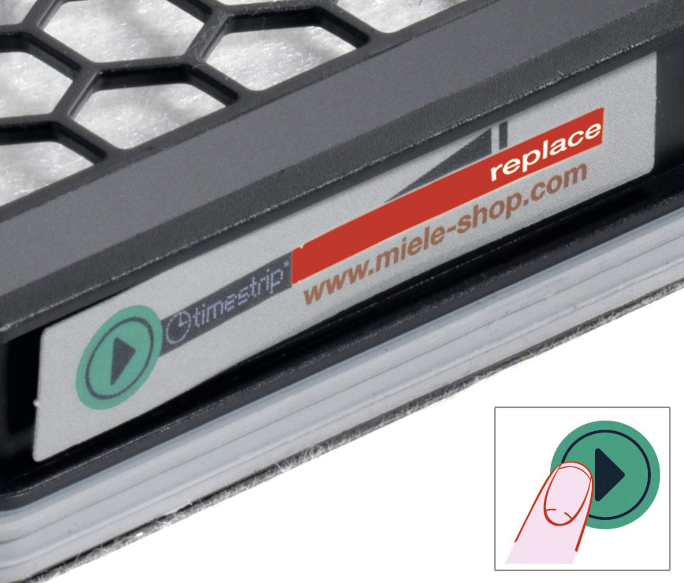 Foto 4 pulgar | Filtro Airclean Miele Sf-aa 30 Para Aspiradoras Miele - Venta Internacional.