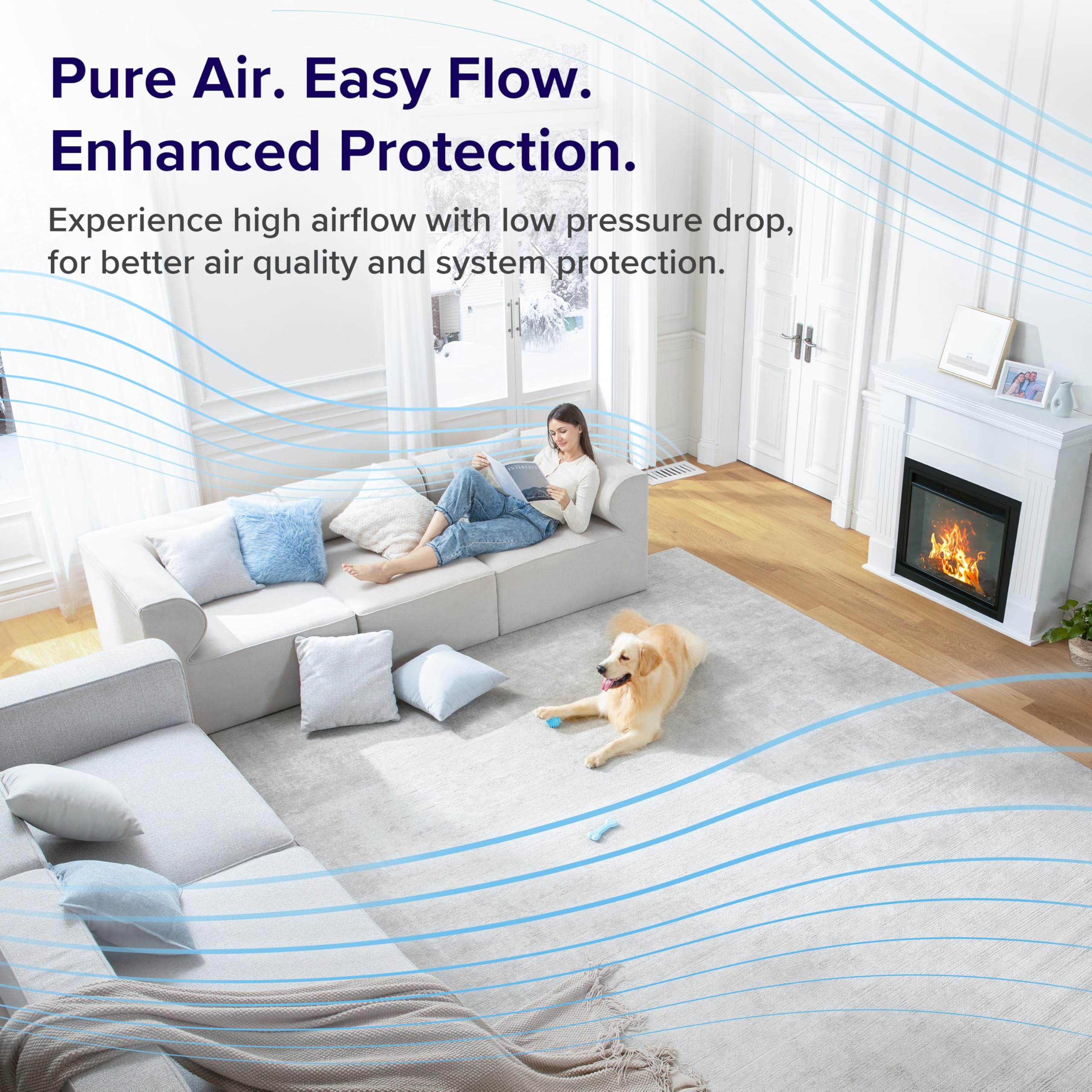 Foto 7 pulgar | Filtro De Aire Levoit Merv 11 Para Hogar Ac Hvac 16x25x1, Paquete De 2 - Venta Internacional.