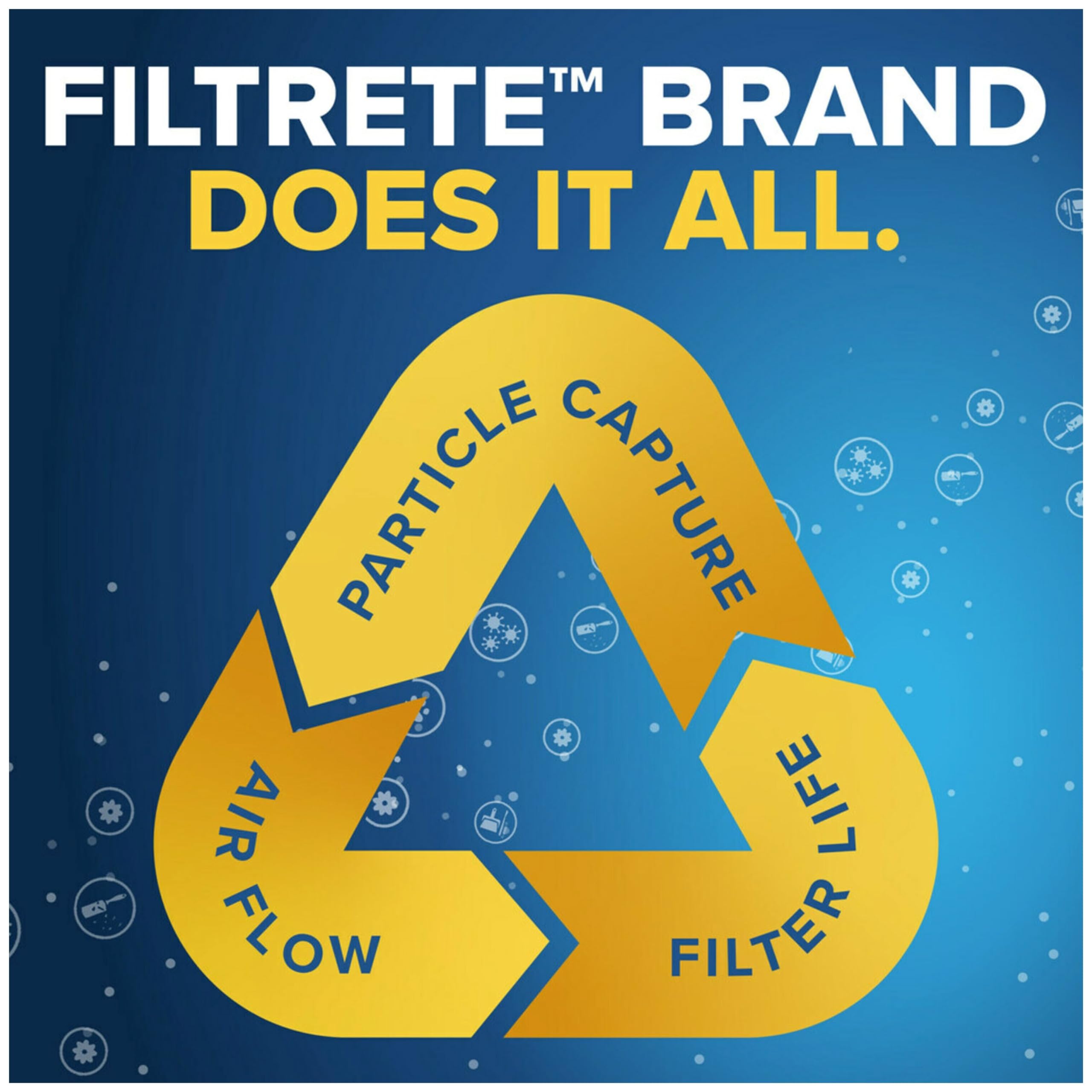 Foto 8 pulgar | Filtro De Aire Filtrete Ac Furnace Merv 11 Mpr 1000 25x25x1 4pk - Venta Internacional.