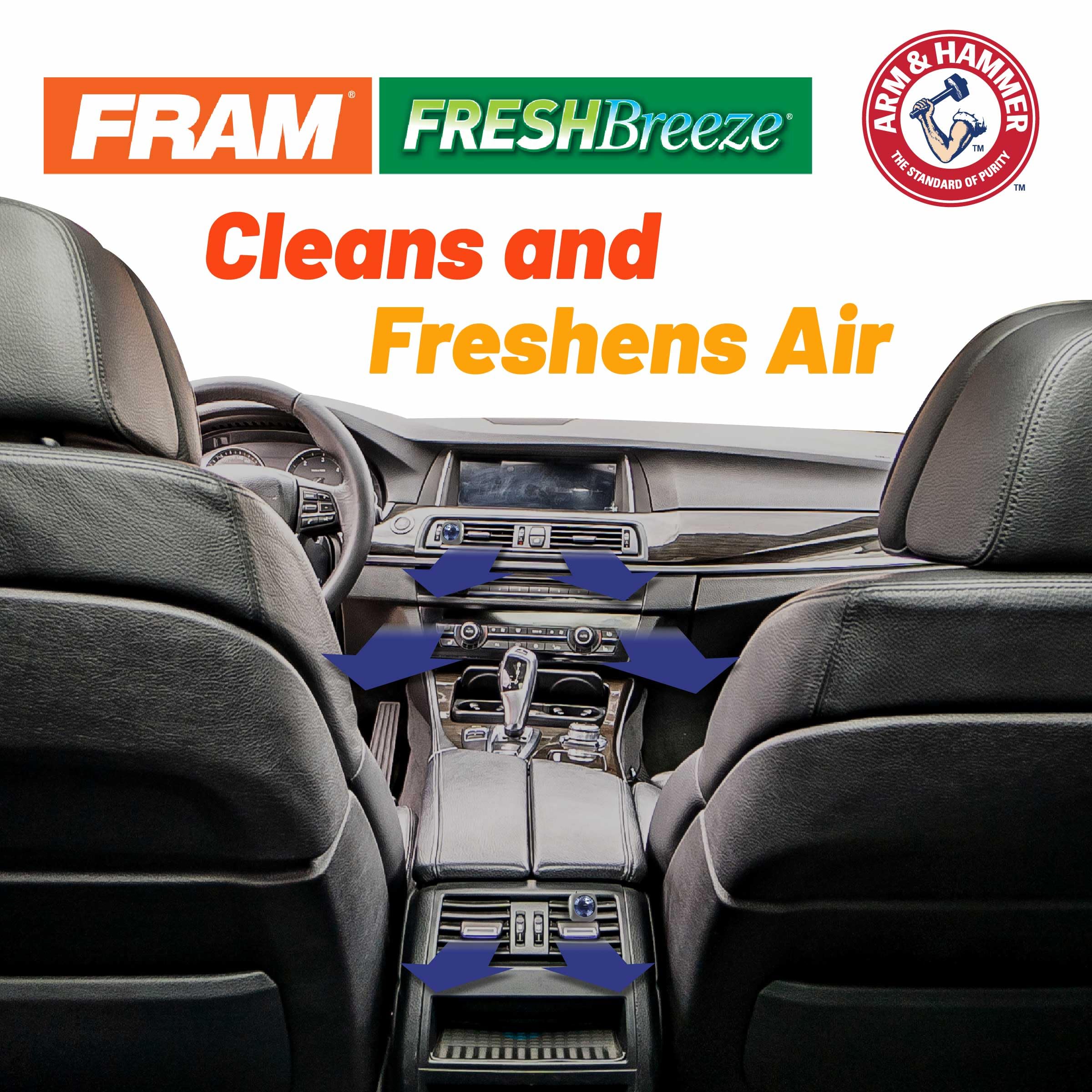 Foto 4 | Reemplazo Del Filtro De Aire De Cabina Fram Fresh Breeze Cf10134 Honda - Venta Internacional.