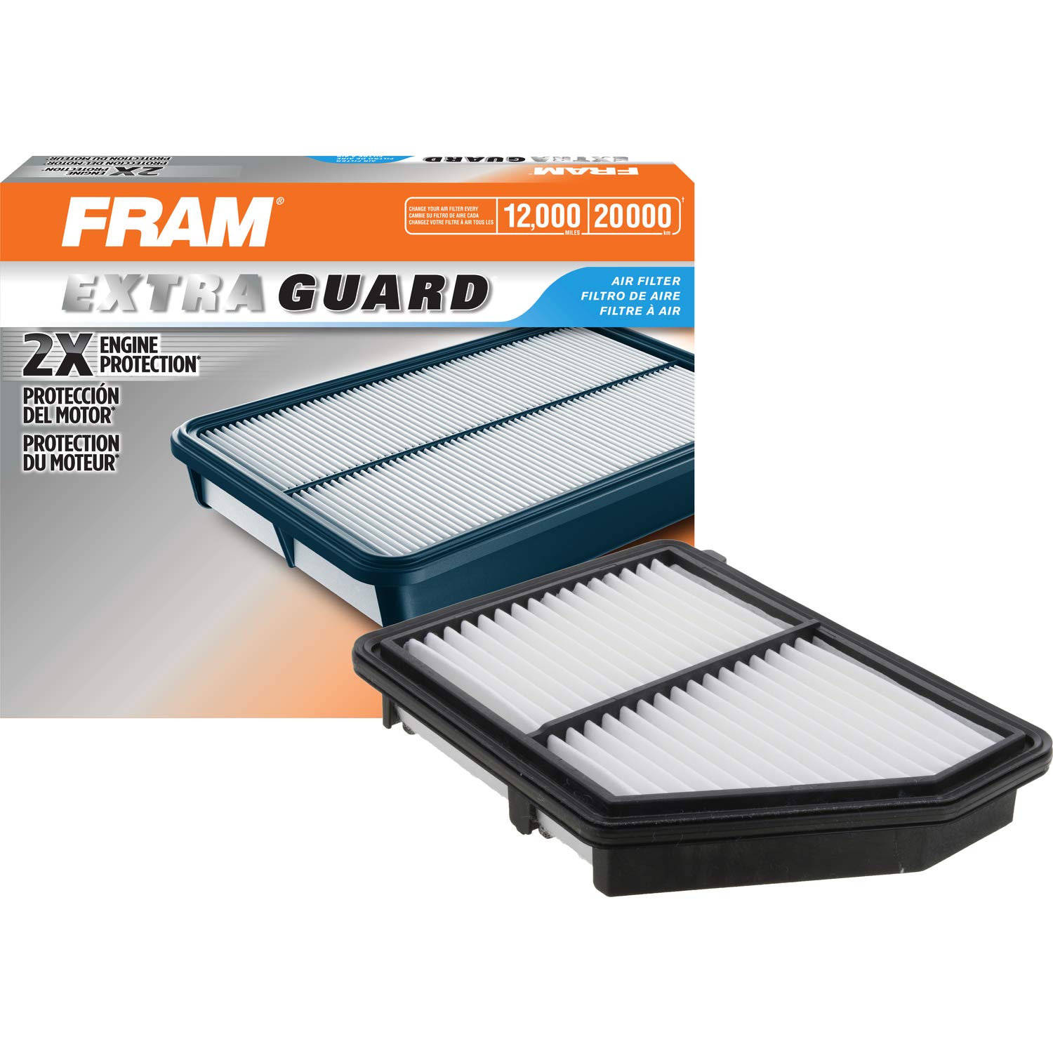 Foto 1 | Reemplazo Del Filtro De Aire Del Motor Fram Extra Guard Ca12051 - Venta Internacional.