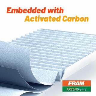 Foto 4 | Filtro De Aire De Cabina Fram Fresh Breeze Cf10374 Para Dodge/toyota - Venta Internacional.