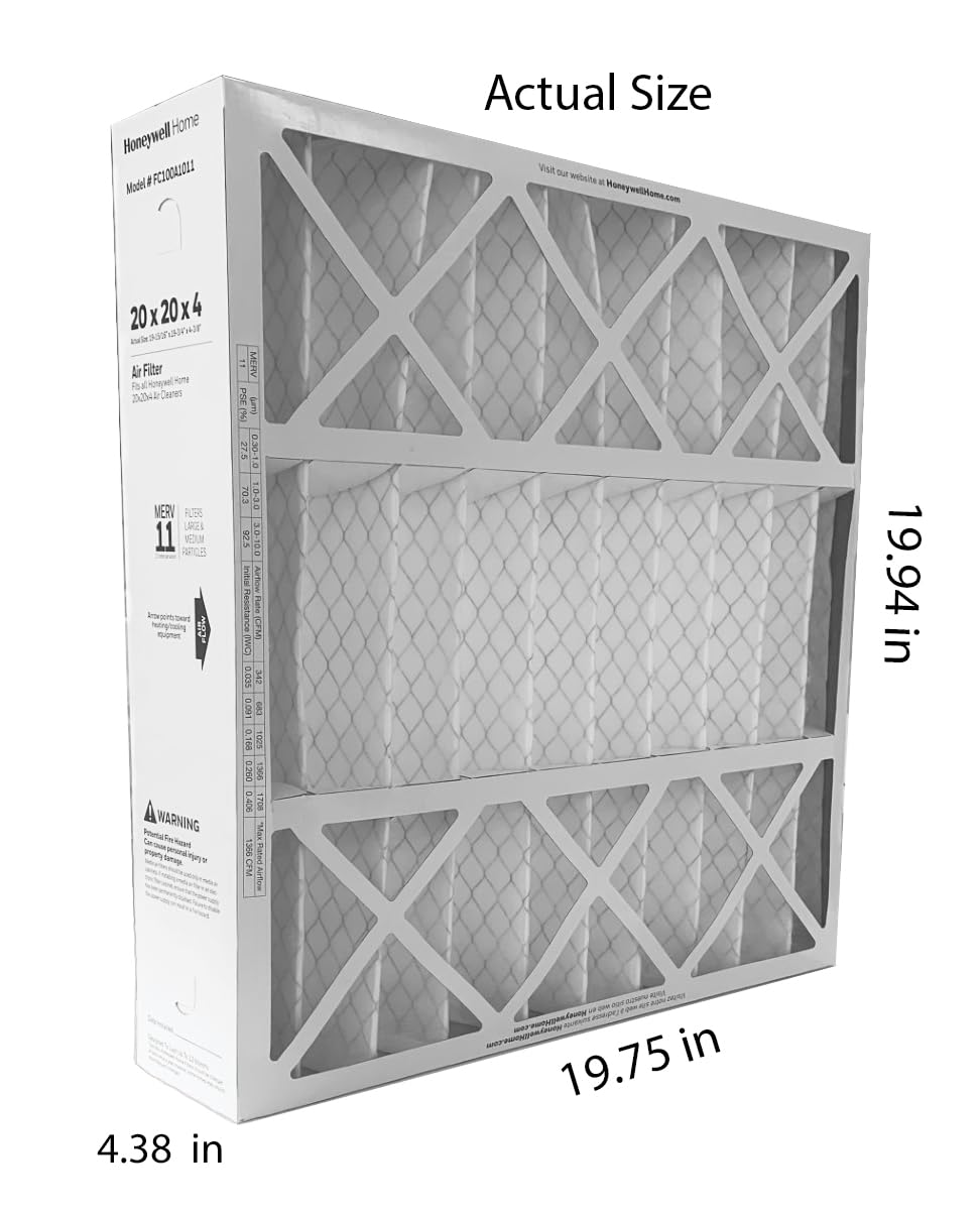 Foto 3 pulgar | Filtro De Aire Honeywell Fc100a1011-50 X 50 X 10 Merv 11 - Venta Internacional.
