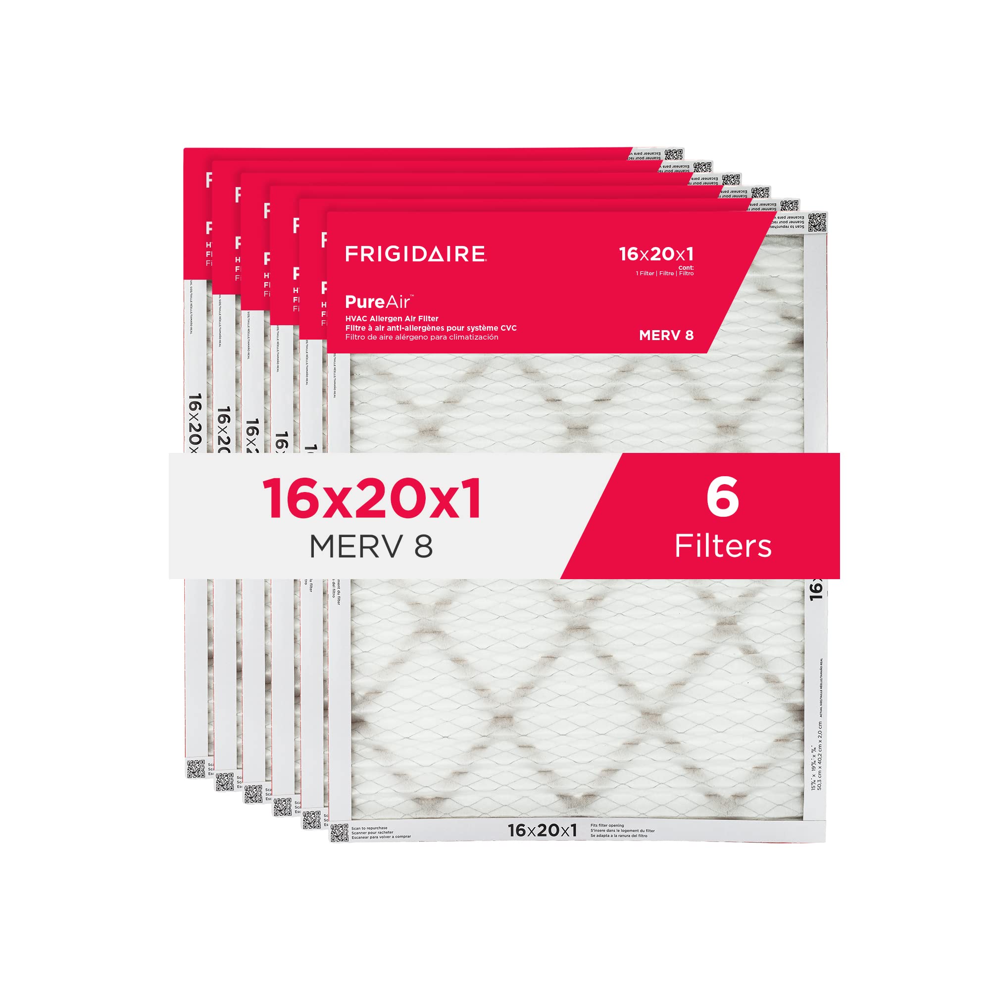 Foto 2 pulgar | Aire Acondicionado Hvac Ac Filtros De Horno Frigidaire 16x20x1 - Venta Internacional.