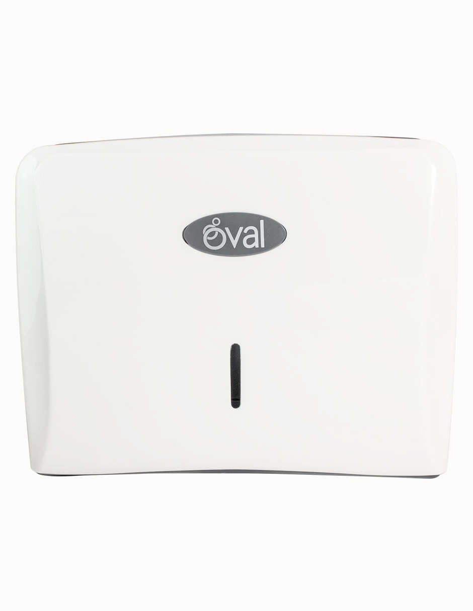 Foto 1 | Despachador de Toallas Interdobladas en Z Oval Largo Eco PP color Blanco