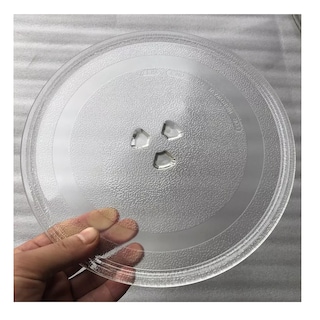 Foto 5 | Plato para Microondas 28.5 cm de Diámetro con Base de Trébol Transparente