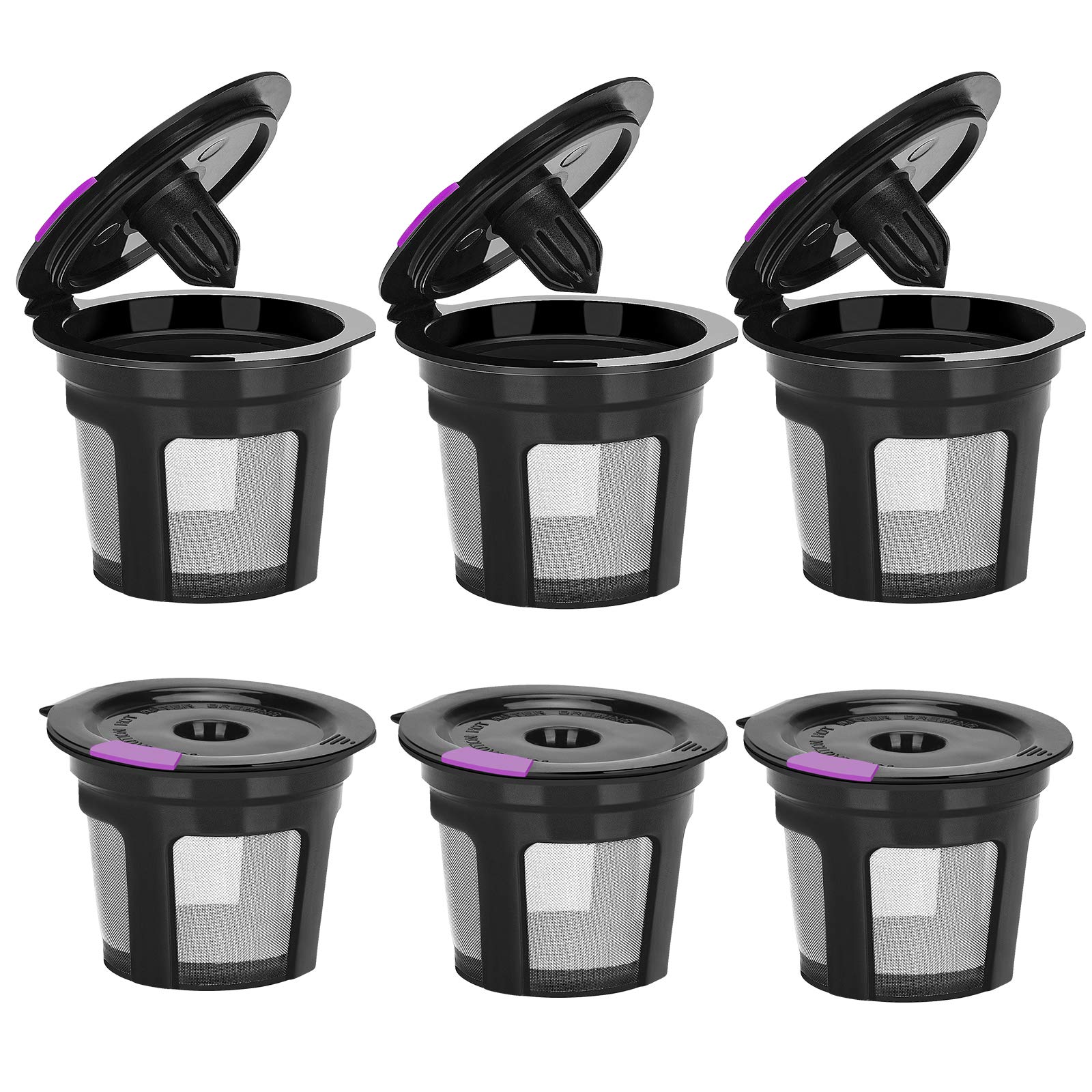 Foto 1 | Filtro De Café Recargable Reutilizable K Cups Maxrona, Paquete De 6 - Venta Internacional.