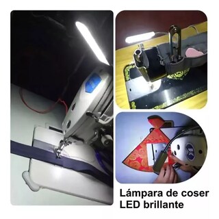 Foto 2 | Lámpara de Luz Magnétic para Maquina de Coser Eo Safe Imports Esi-14699 Blanca 2 piezas
