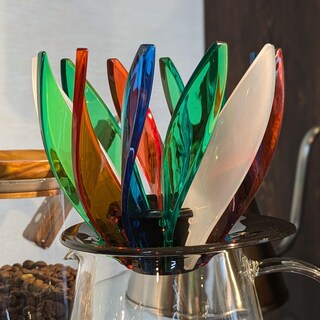 Foto 3 | Juego de 6 Goteros de Café Hario Rib-6-tg Suiren para 1 a 4 Tazas - Venta Internacional