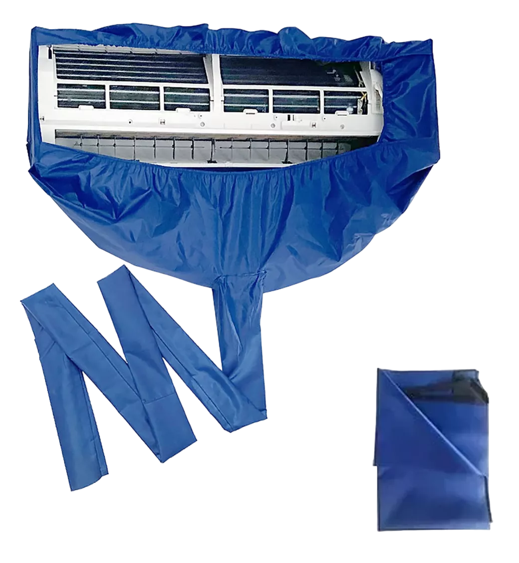 Bolsa Mantenimiento Impermeable Para Minisplit De 1-2.5 Ton Azul