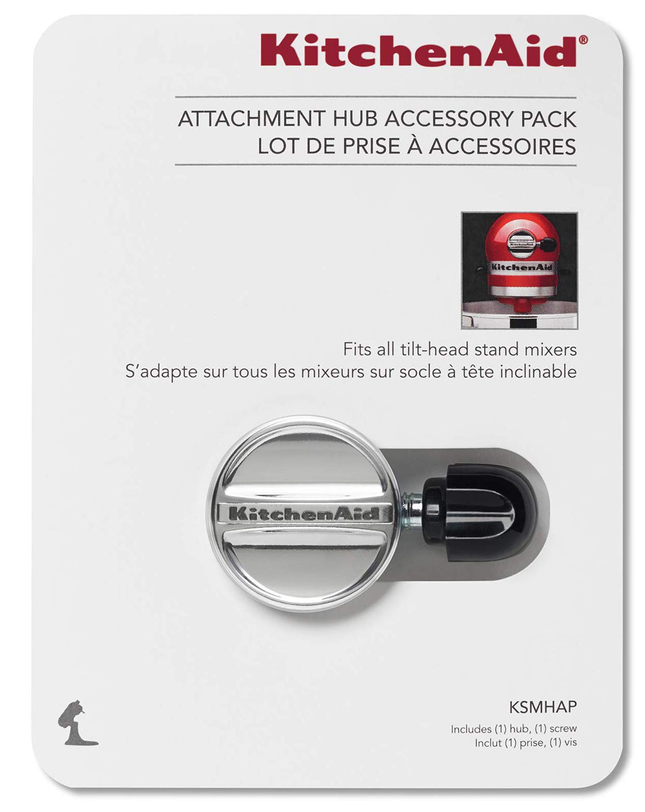 Foto 2 pulgar | Paquete De Accesorios Kitchenaid Ksmhap Attachment Hub, Plateado - Venta Internacional.