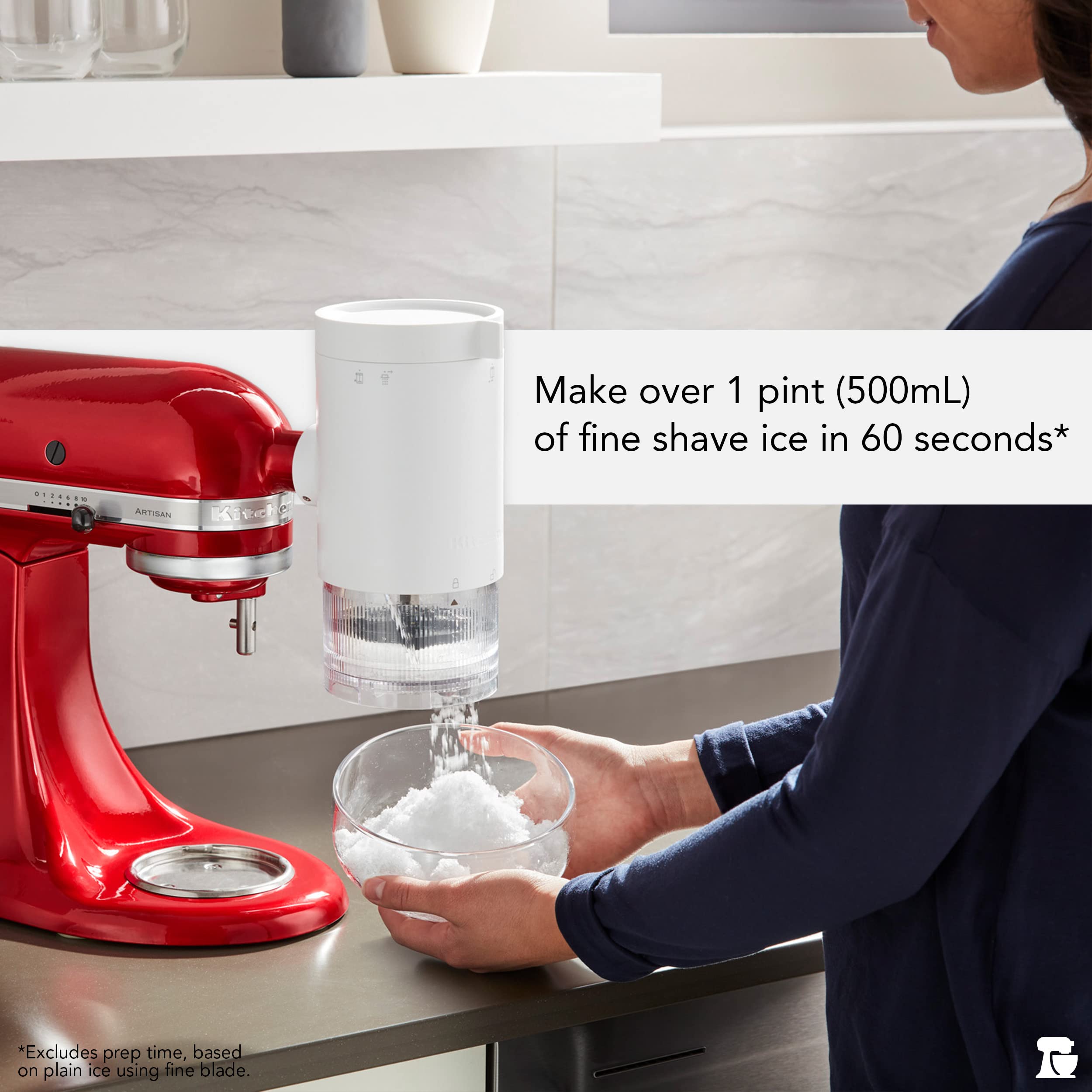 Foto 6 | Accesorio Para Afeitar Kitchenaid Ksmsia Con 4 Moldes, Color Blanco - Venta Internacional.