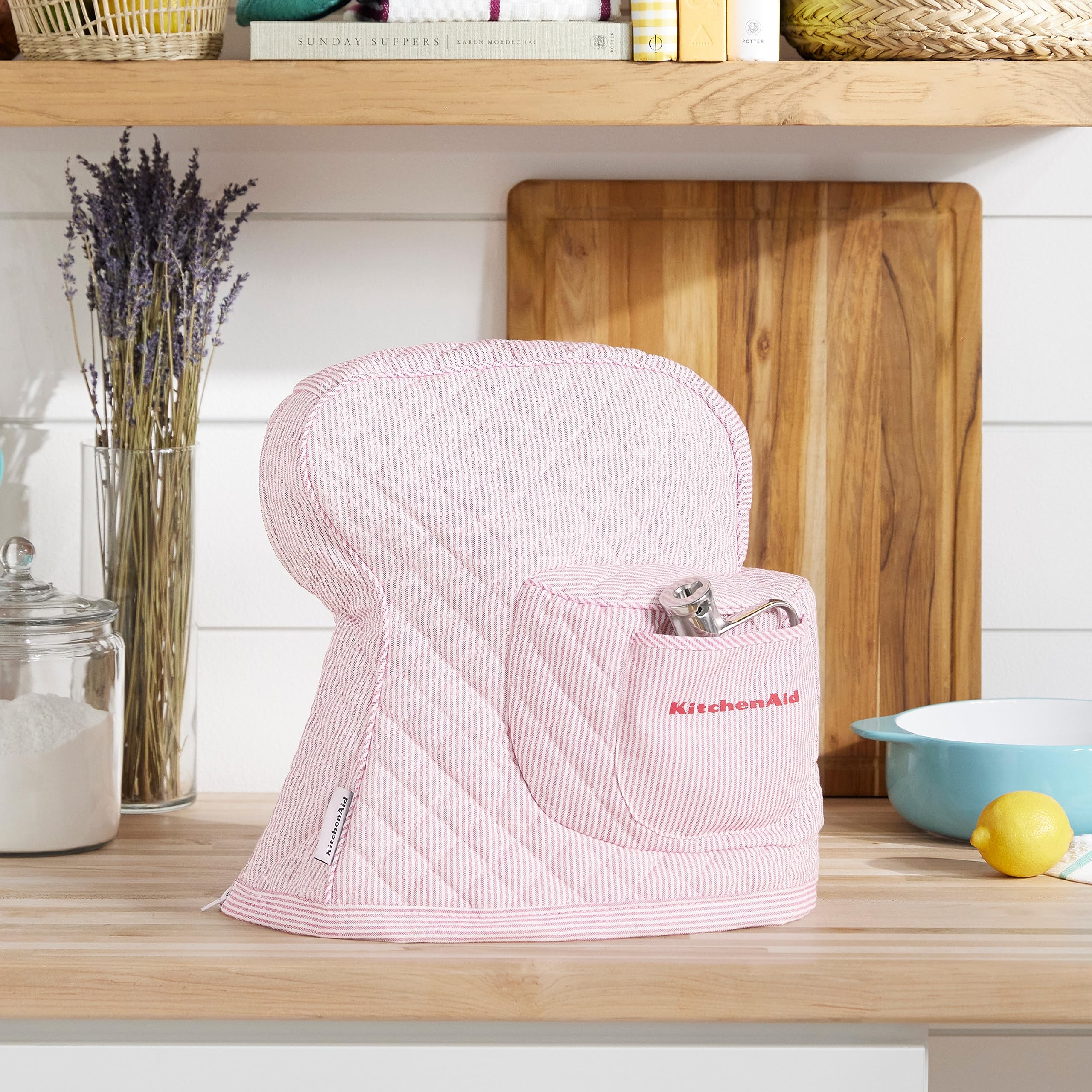 Foto 2 | Funda Para Batidora Kitchenaid Con Cabezal Inclinable Kitchenaid, Color Rosa - Venta Internacional.