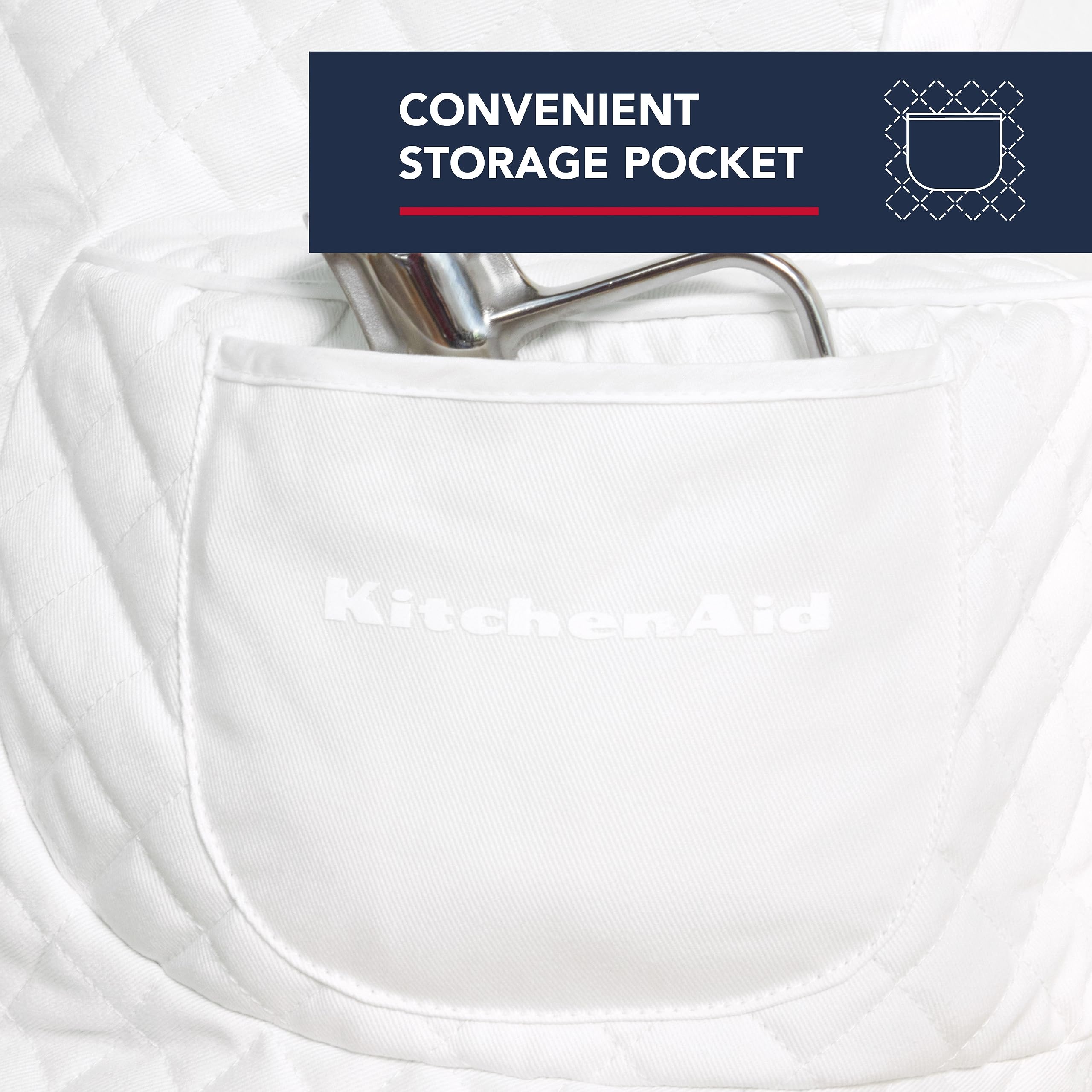Foto 6 pulgar | Funda Blanca Kitchenaid para Batidora-Venta Internacional