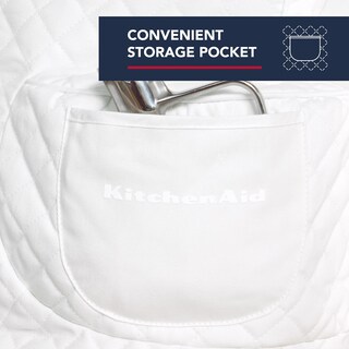 Foto 5 | Funda Blanca Kitchenaid para Batidora-Venta Internacional