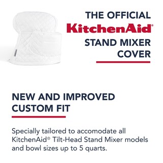 Foto 7 | Funda Blanca Kitchenaid para Batidora-Venta Internacional