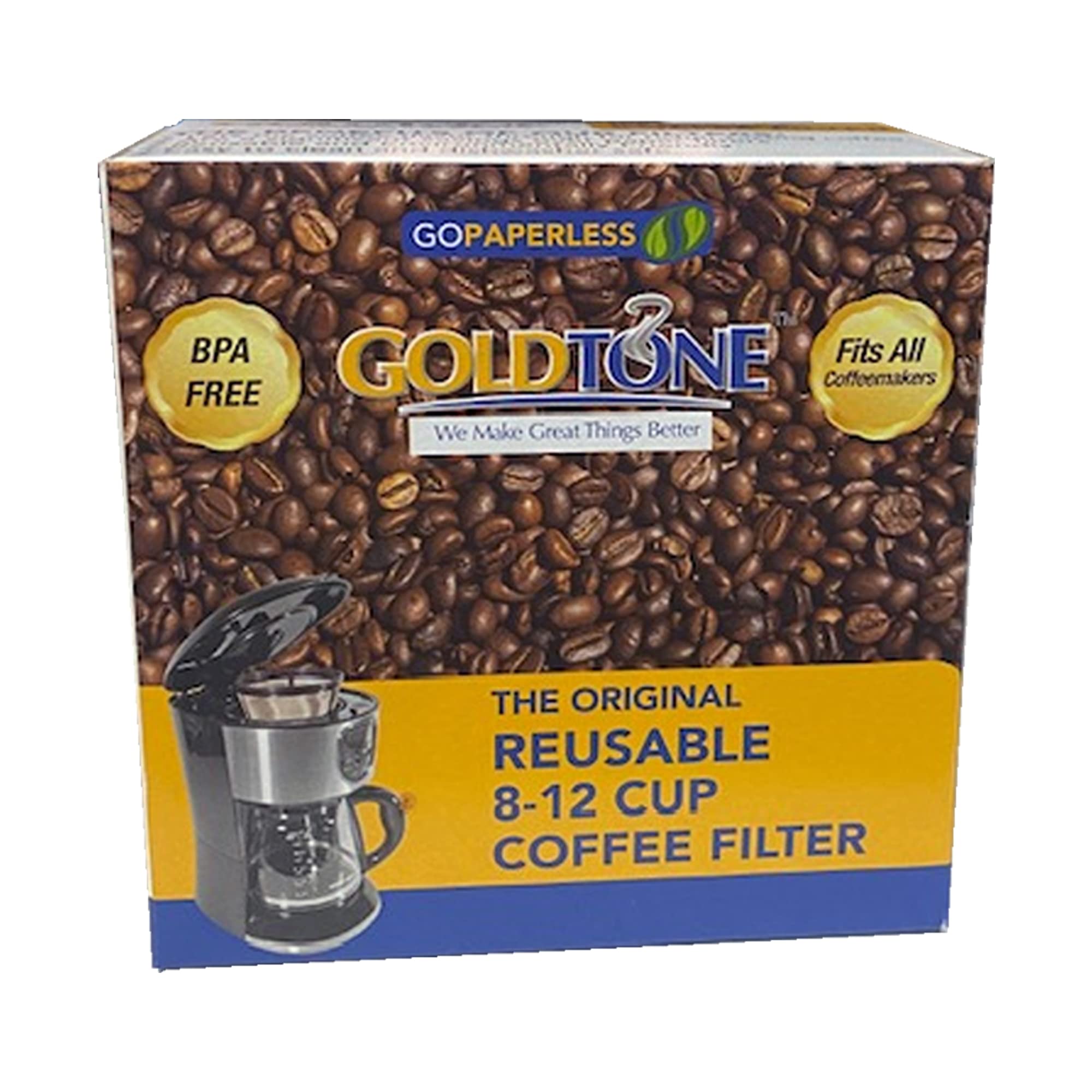Foto 3 pulgar | Filtro Gold Tone para Cafetera-Venta Internacional