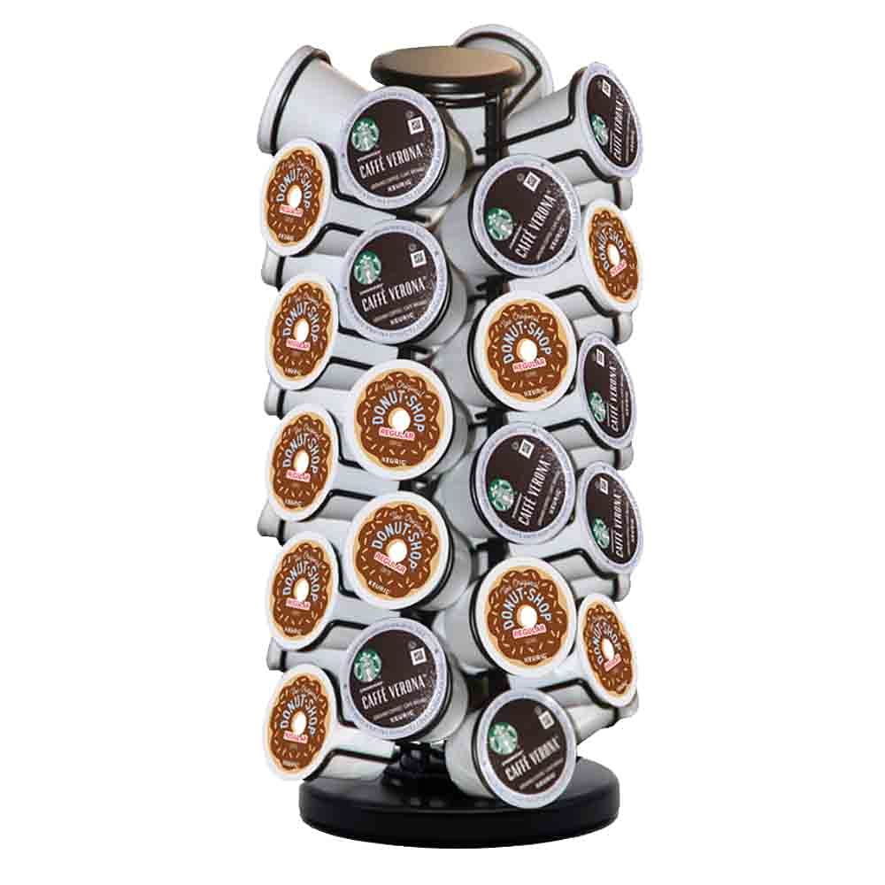 Foto 2 pulgar | Soporte Organizador de Almacenamiento Para Cápsulas De Café Negro 40 Cápsulas - Venta Internacional