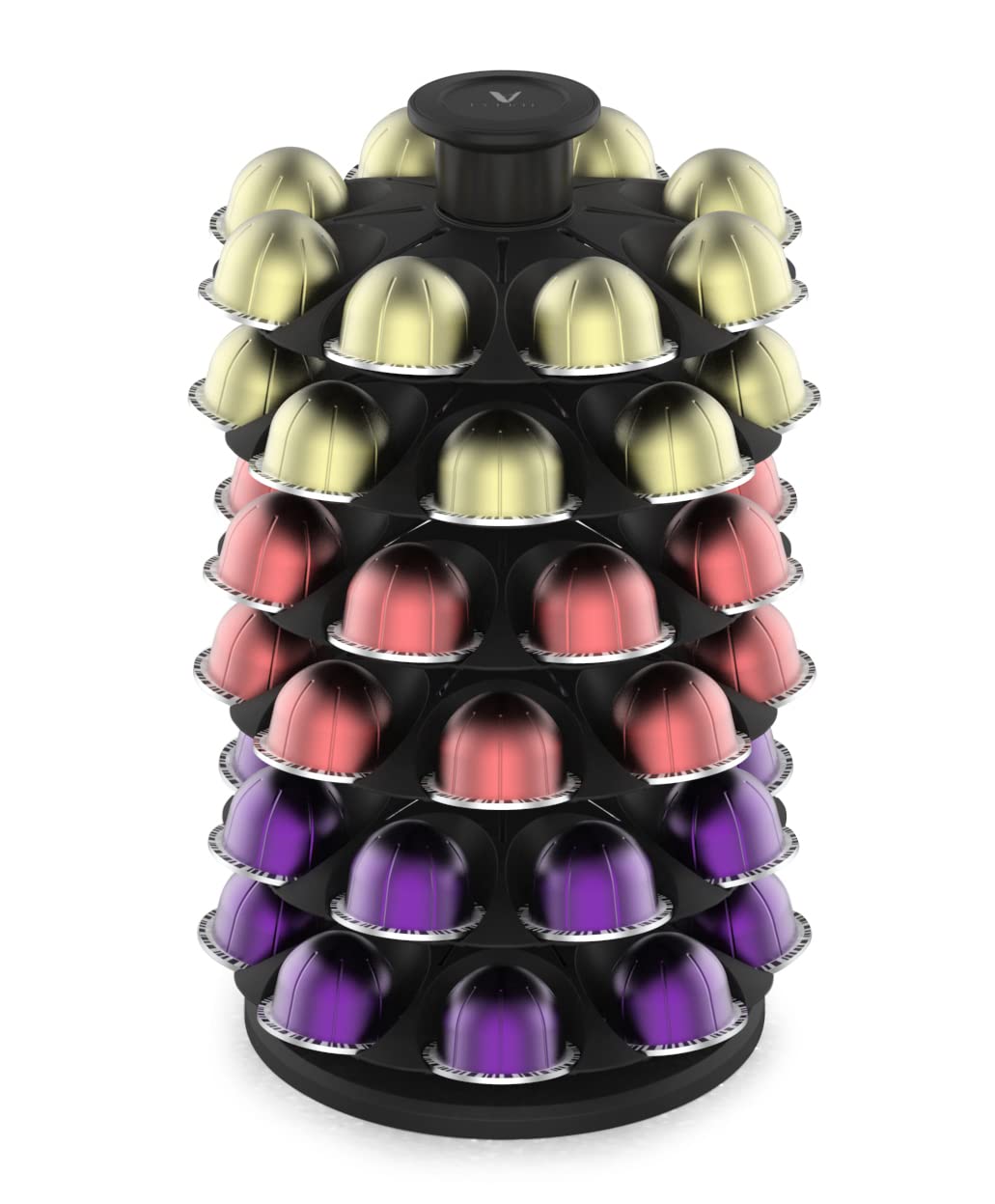 Foto 2 pulgar | Soporte Organizador Para Cápsulas De Café Carrusel Everie Nespresso Vertuoline, 48 Cápsulas - Venta Internacional.