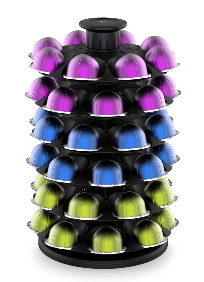 Foto 5 pulgar | Soporte Organizador Para Cápsulas De Café Carrusel Everie Nespresso Vertuoline, 48 Cápsulas - Venta Internacional.