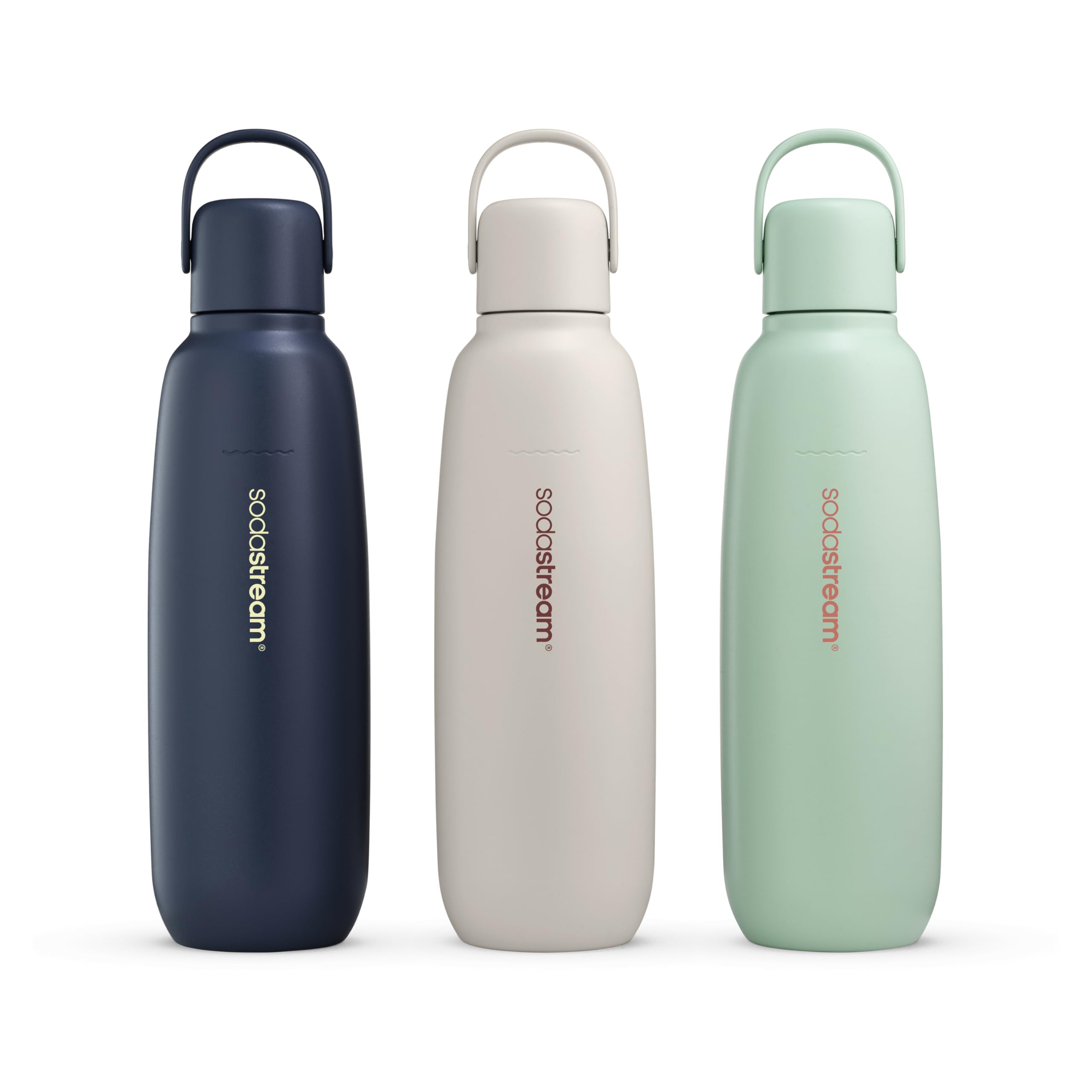 Foto 3 pulgar | Botella De Agua Sodastream Fizz & Go Cool De Acero Inoxidable De 900 Ml - Venta Internacional.