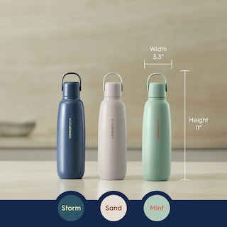 Foto 4 | Botella De Agua Sodastream Fizz & Go Cool De Acero Inoxidable De 900 Ml - Venta Internacional.