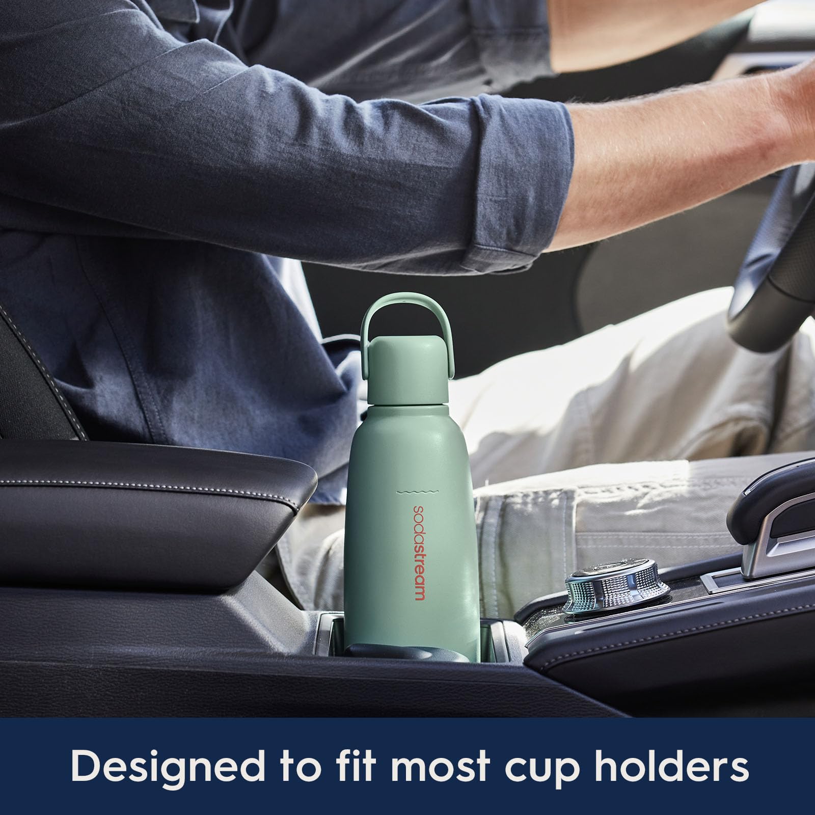 Foto 8 pulgar | Botella De Agua Sodastream Fizz & Go Cool De Acero Inoxidable De 900 Ml - Venta Internacional.