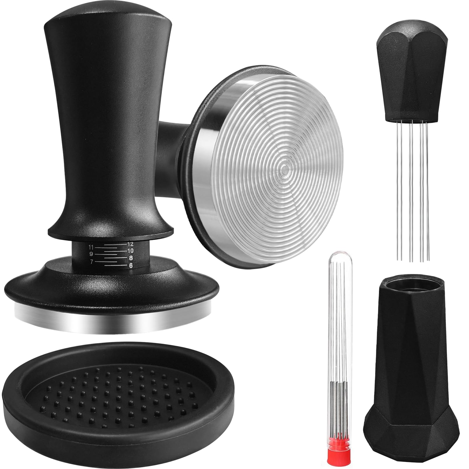 Foto 2 pulgar | Coffee Tamper Yeelan de 58 mm con Herramienta Wdt Alfombrilla de Silicona y Báscula - Venta Internacional