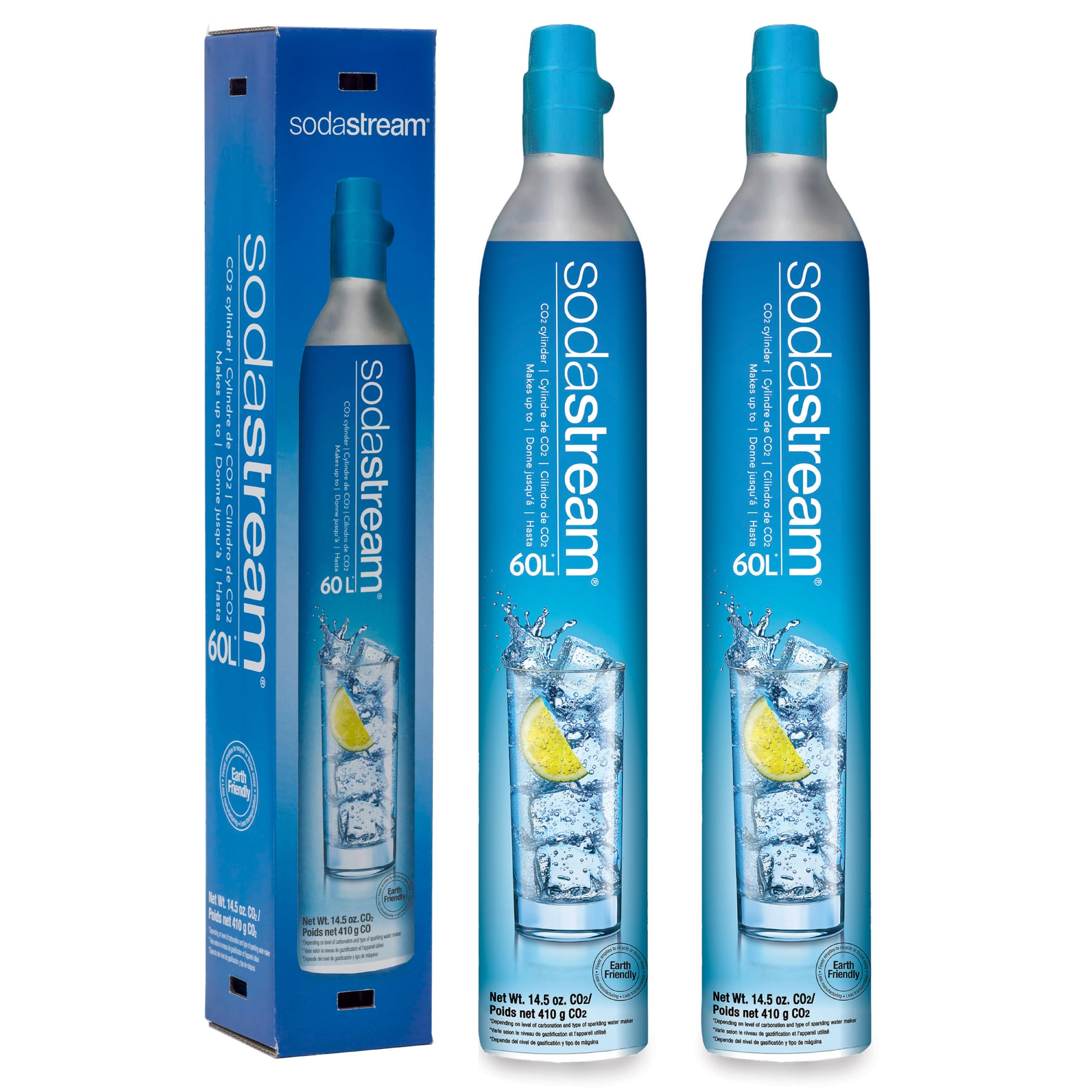Foto 2 pulgar | Recarga de Gas Co2 Sodastream con 2 Cilindros- Venta Internacional