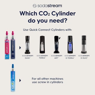 Foto 3 | Recarga de Gas Co2 Sodastream con 2 Cilindros- Venta Internacional
