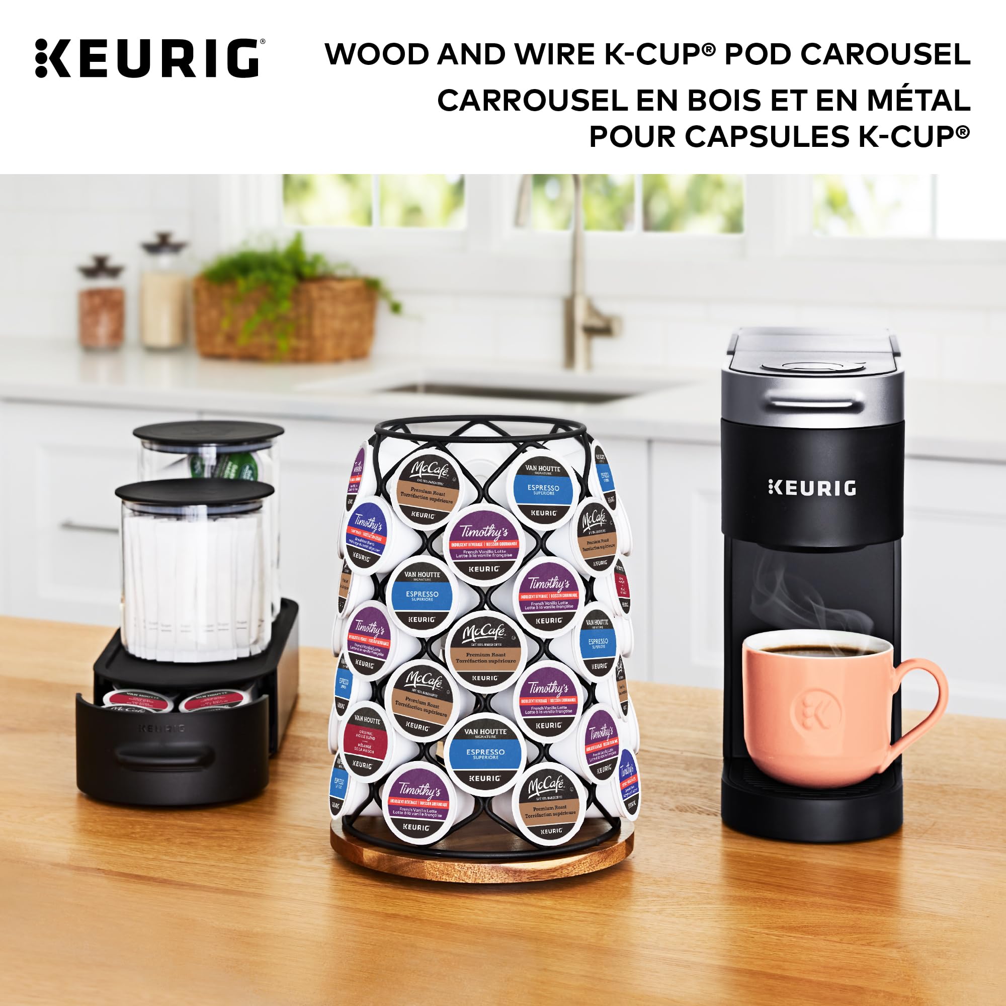 Foto 6 pulgar | Soporte para Cápsulas de Café Keurig K-cup Whirl Carousel 49 Cápsulas - Venta Internacional