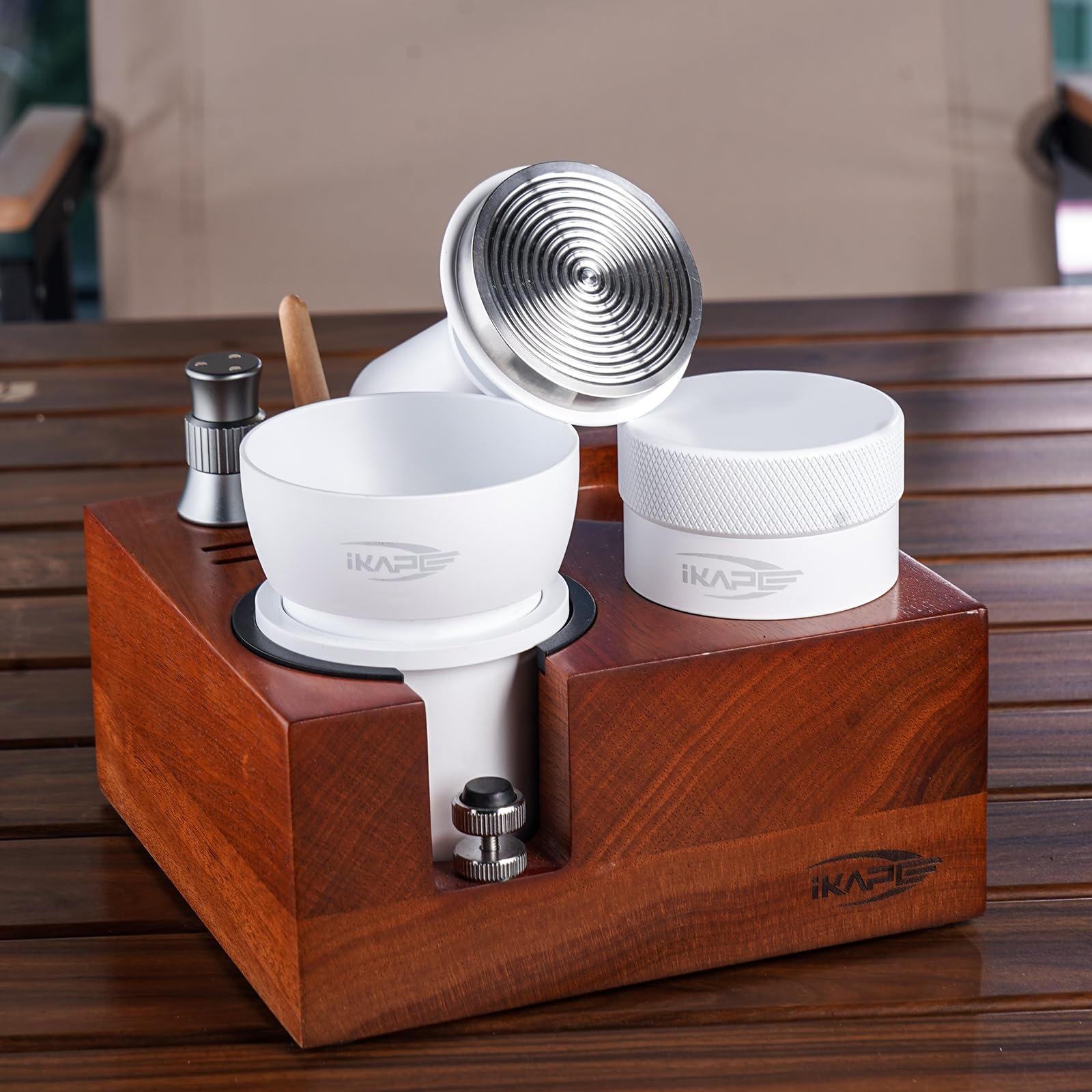 Foto 5 | Apilador De Café Espresso Tamper Ikape Premium Barista De 58,5 Mm - Venta Internacional.