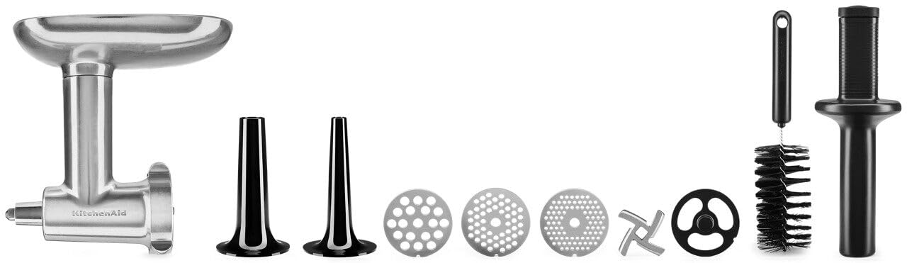 Foto 4 pulgar | Accesorio Para Molinillo De Alimentos Kitchenaid Ksmmga De Metal Plateado - Venta Internacional.